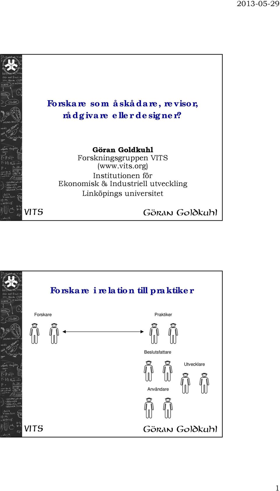 org) Institutionen för Ekonomisk & Industriell utveckling