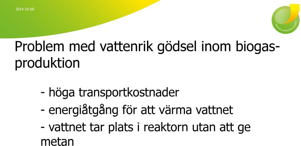 transportkostnader - energiåtgång för