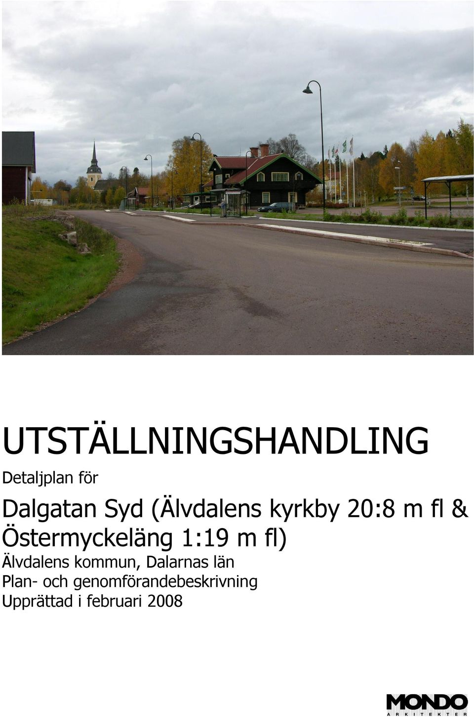 1:19 m fl) Älvdalens kommun, Dalarnas län Plan-
