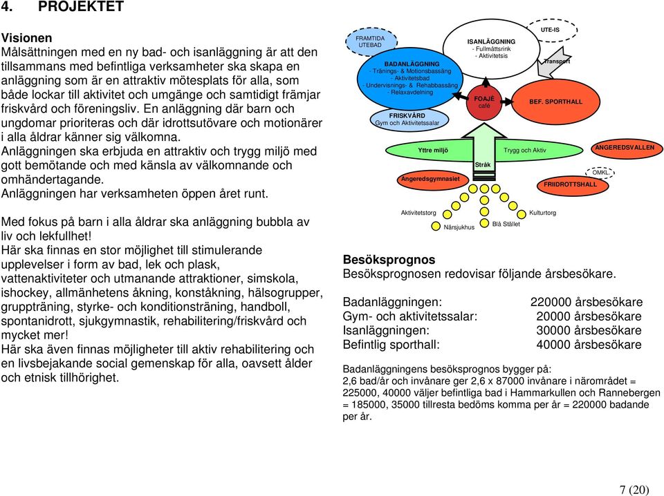 Anläggningen ska erbjuda en attraktiv och trygg miljö med gott bemötande och med känsla av välkomnande och omhändertagande. Anläggningen har verksamheten öppen året runt.