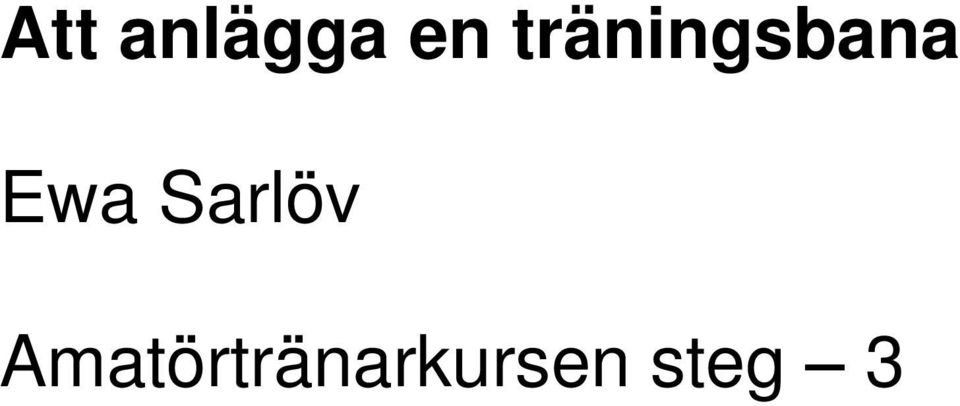 Ewa Sarlöv