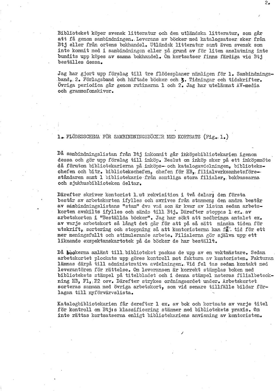 beställes dessa. Jag has gjort upp förslag till tre flödesplaner nämligen f6r 1. Sambindningsband,. 2. FörlagsSami "och 1iiafta.de böcker.