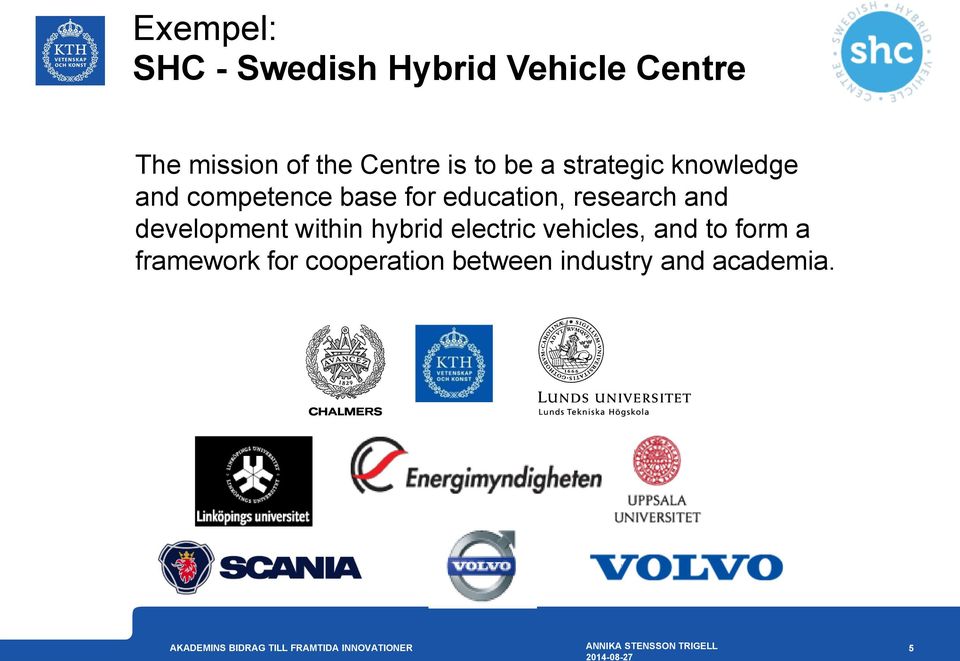 education, research and development within hybrid electric