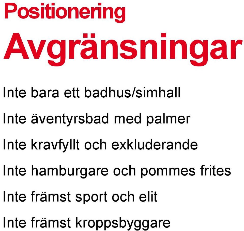 kravfyllt och exkluderande Inte hamburgare och