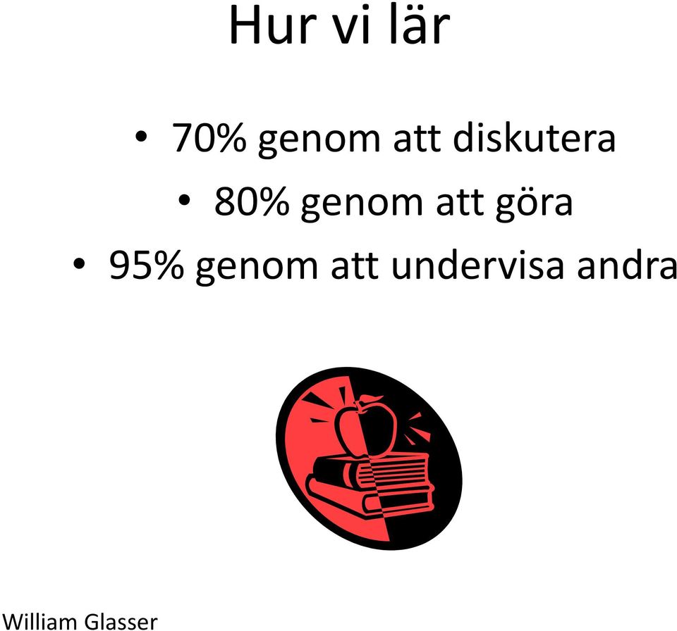 göra 95% genom att