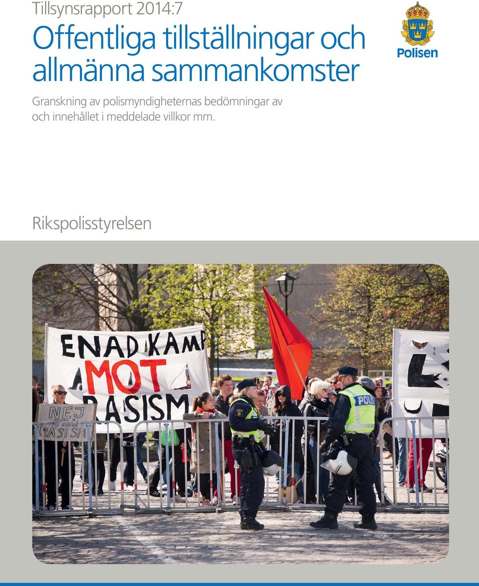 Granskning av polismyndigheternas bedömningar