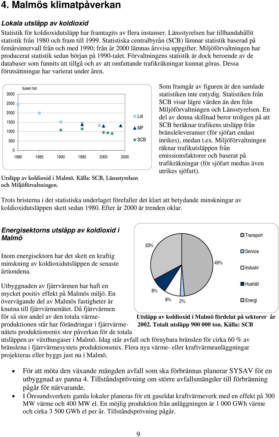 Miljöförvaltningen har producerat statistik sedan början på 1990-talet.