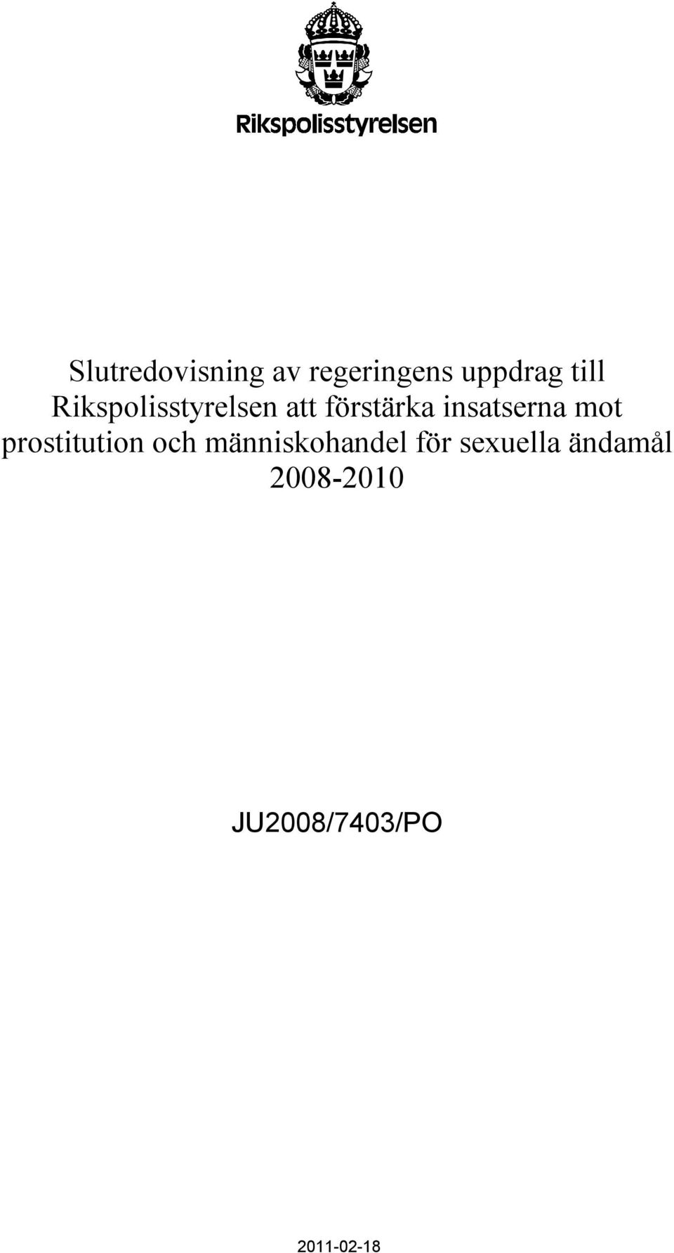 mot prostitution och människohandel för