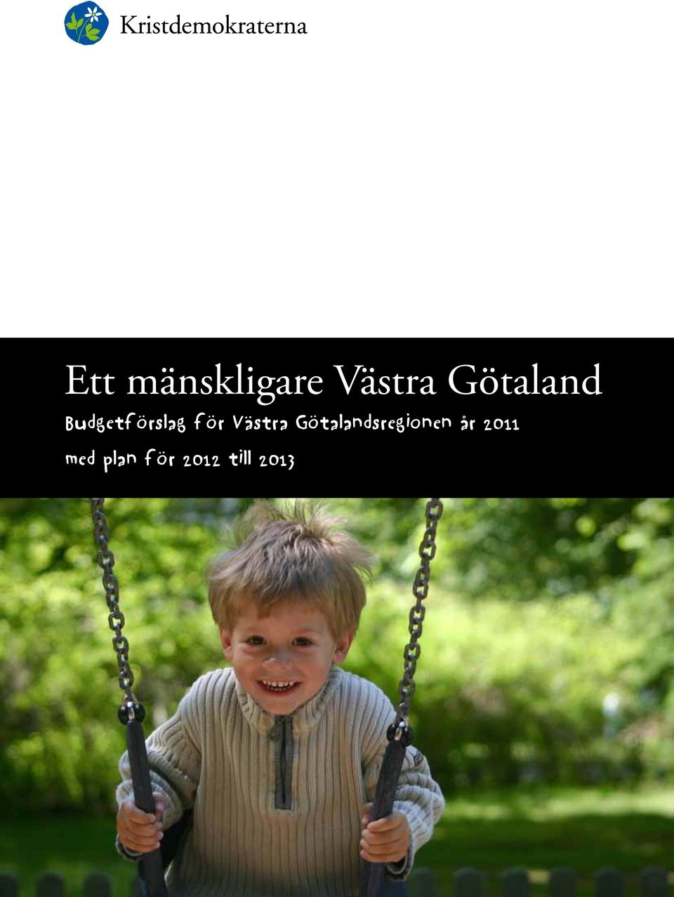 Götalandsregionen år 2011 med plan