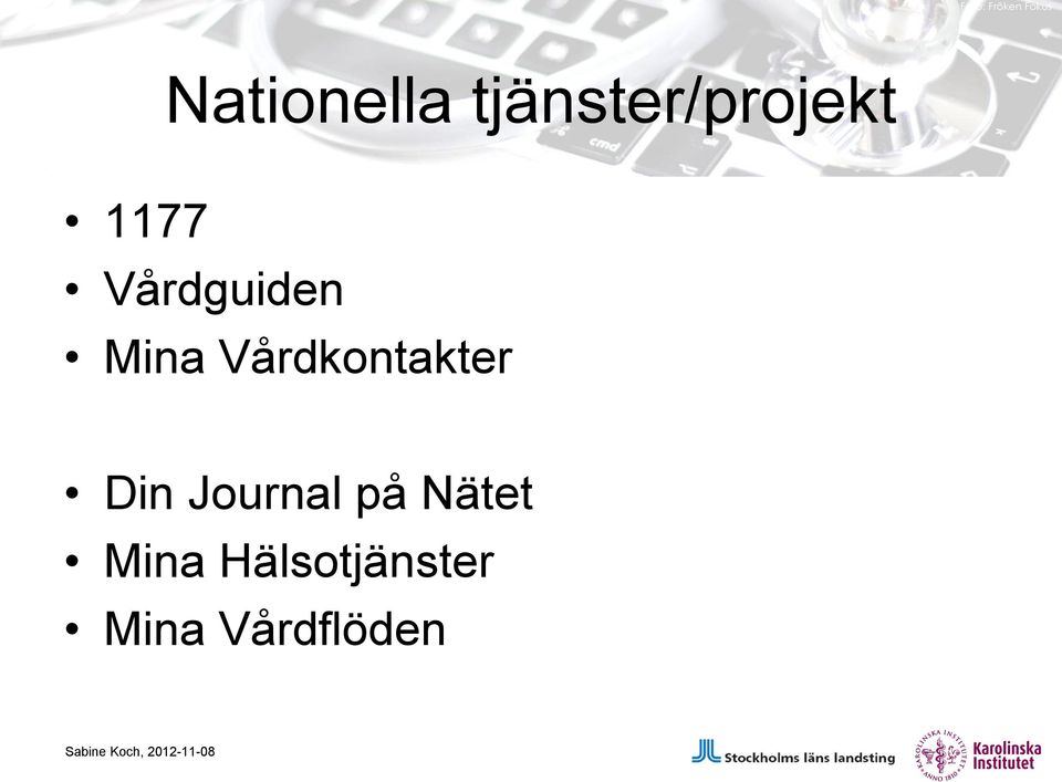 Journal på Nätet Mina Hälsotjänster