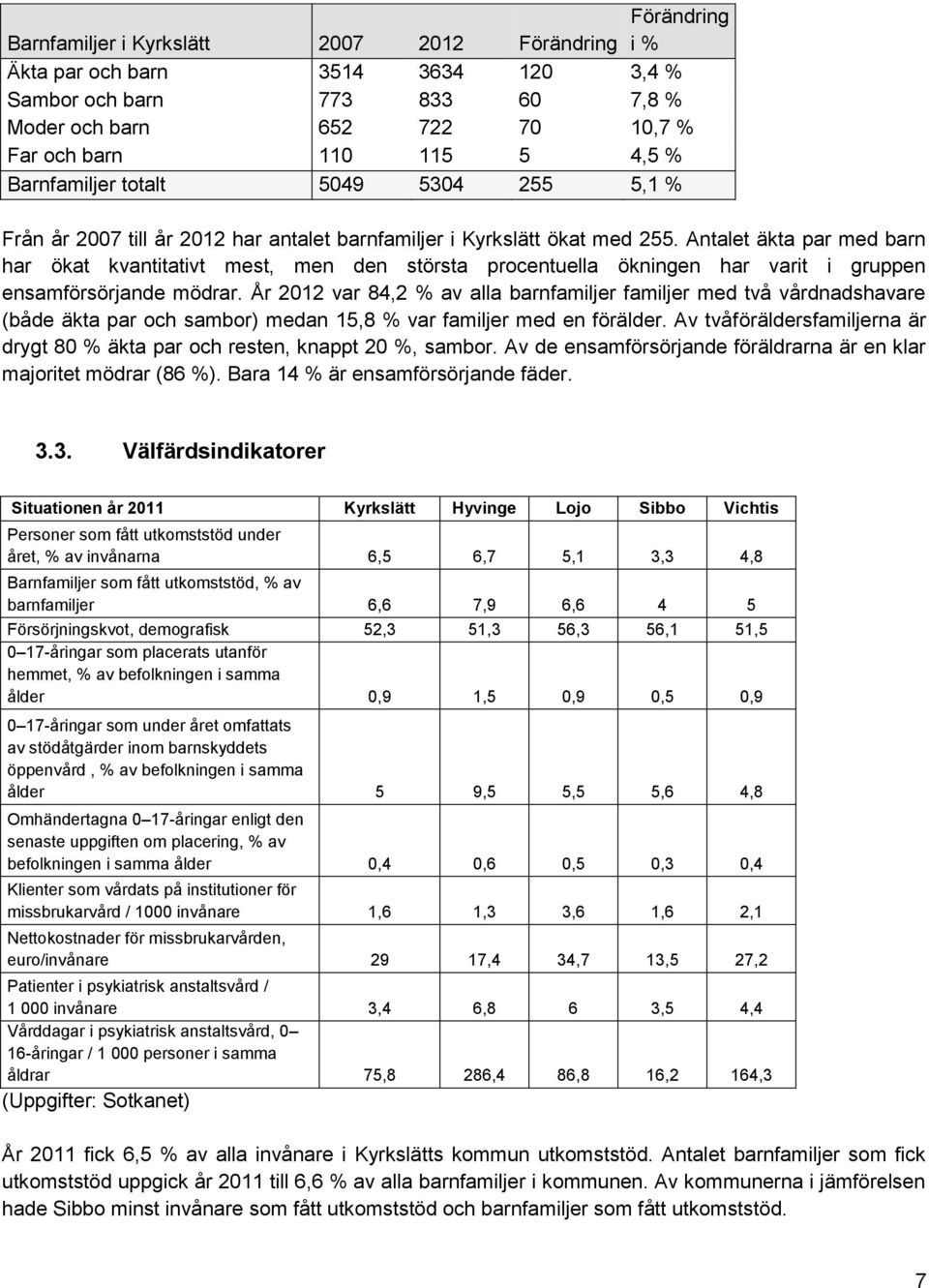 Antalet äkta par med barn har ökat kvantitativt mest, men den största procentuella ökningen har varit i gruppen ensamförsörjande mödrar.