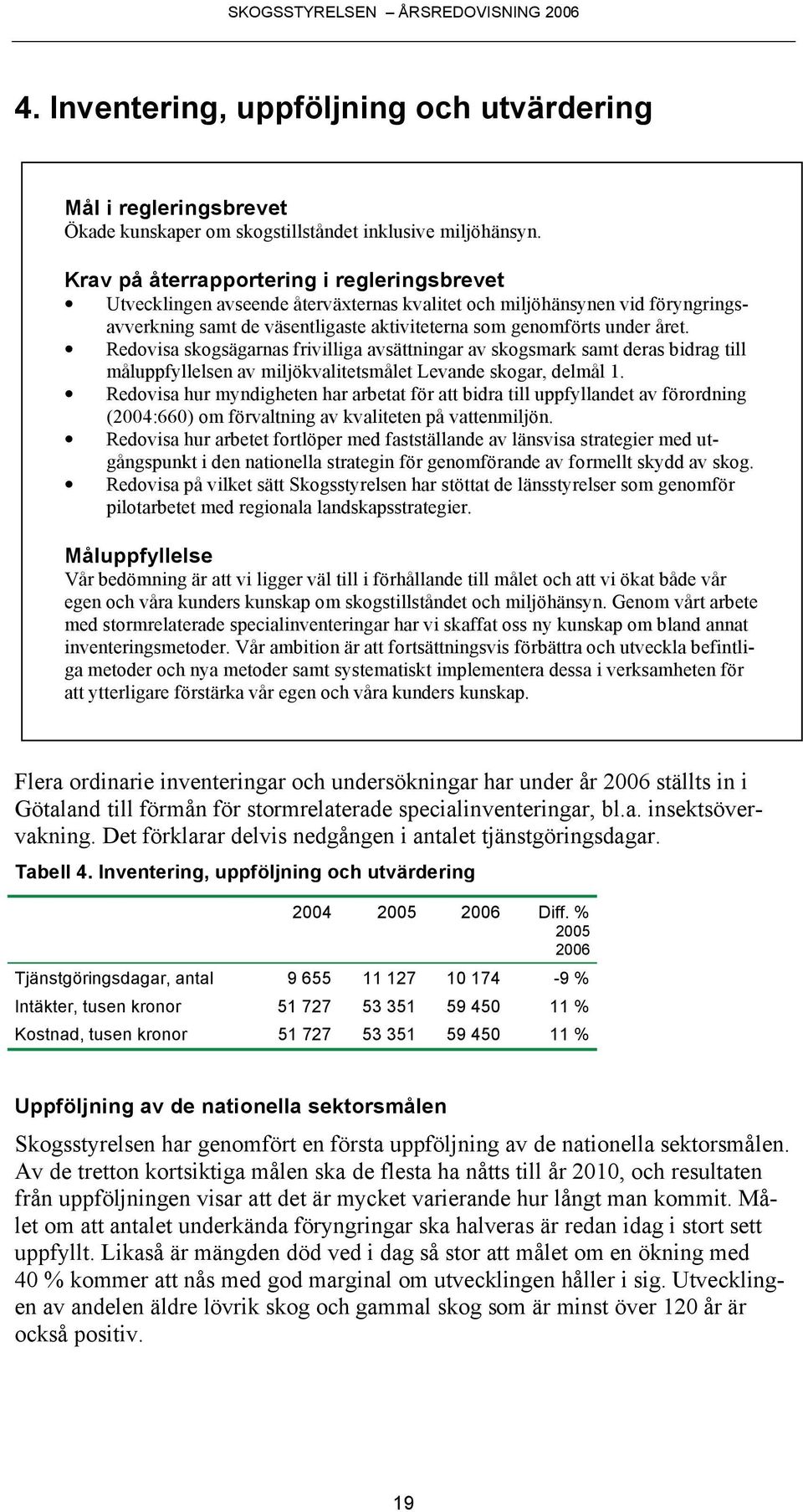 Redovisa skogsägarnas frivilliga avsättningar av skogsmark samt deras bidrag till måluppfyllelsen av miljökvalitetsmålet Levande skogar, delmål 1.