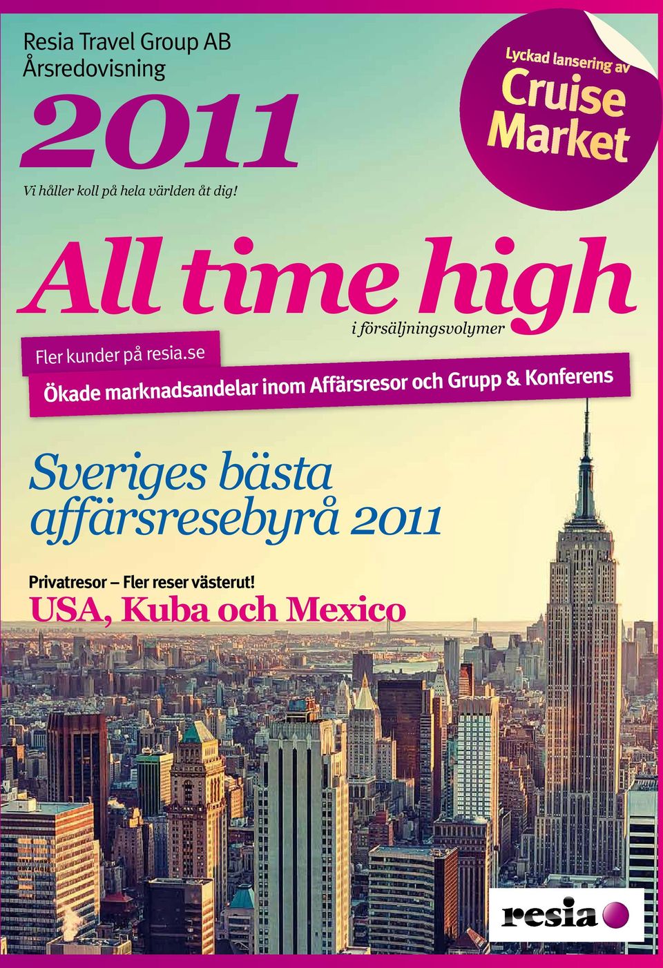 se Ökade marknadsandelar inom Affärsresor och Grupp & Konferens Sveriges bästa