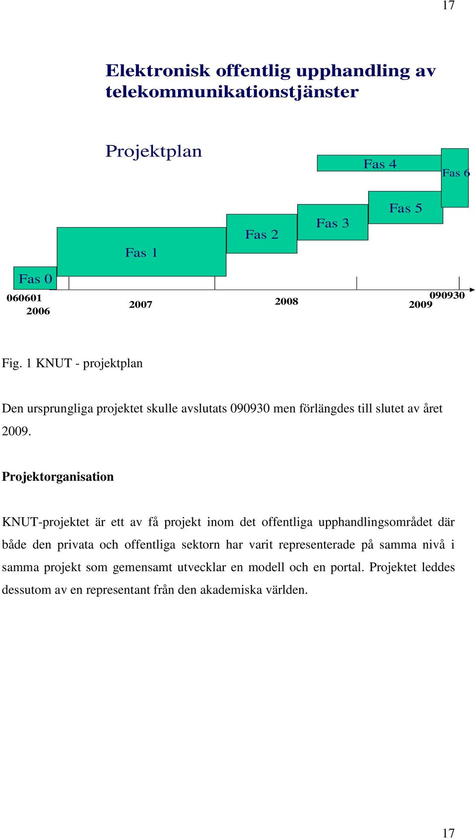 Projektorganisation KNUT-projektet är ett av få projekt inom det offentliga upphandlingsområdet där både den privata och offentliga sektorn har