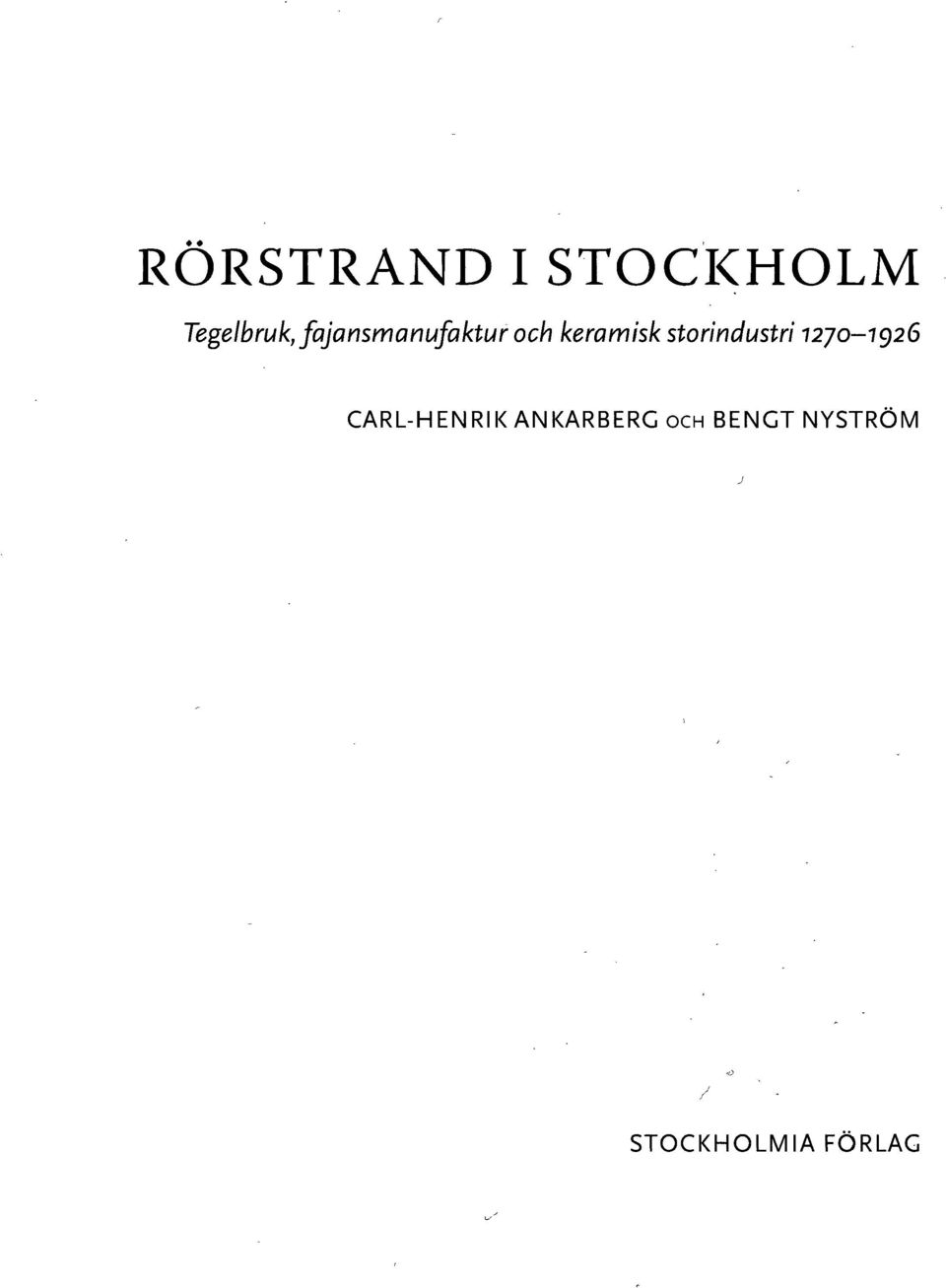 storindustri 1270-192 CARL-HENRIK