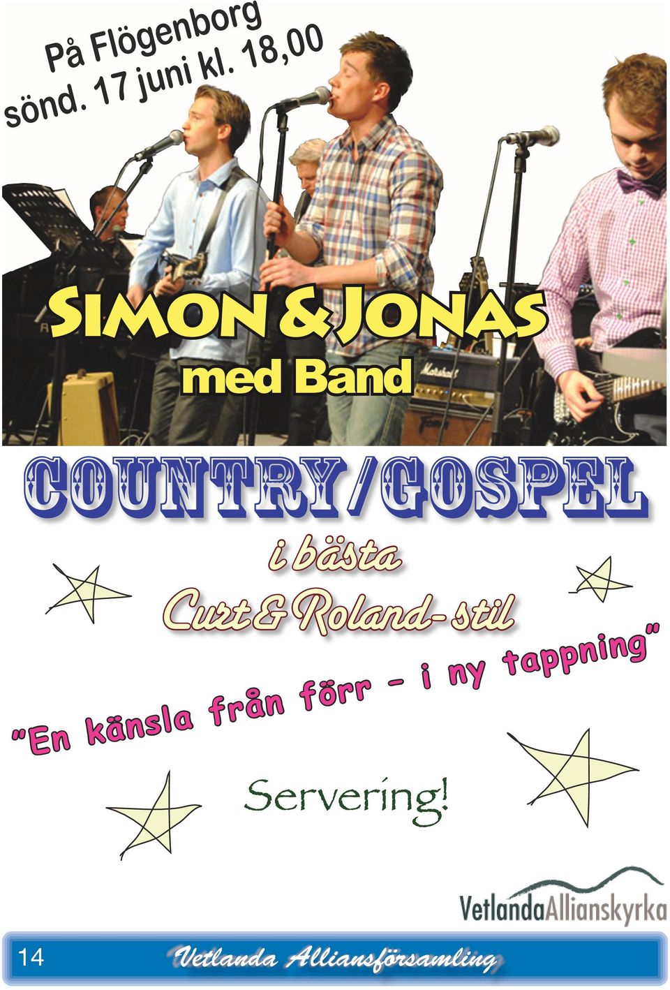 County/Gospel i bästa Cut&Roland-stil En