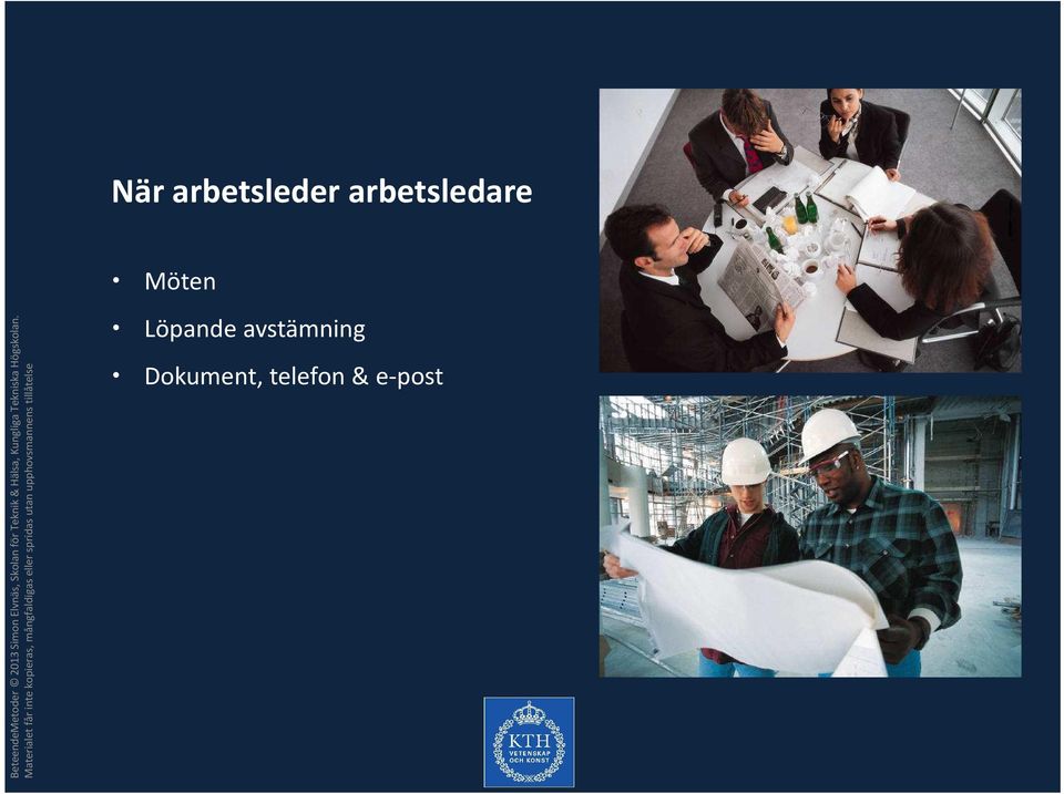 Löpande avstämning
