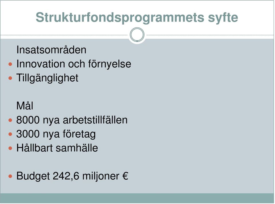 Tillgänglighet Mål 8000 nya