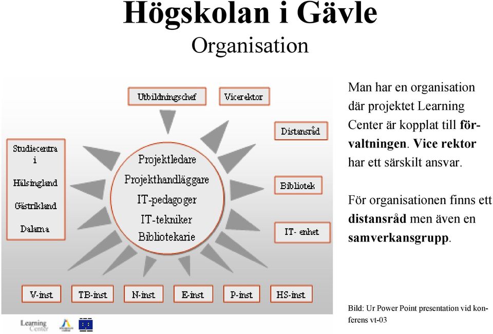 Vice rektor har ett särskilt ansvar.