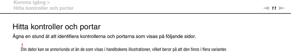 visas på följande sidor.