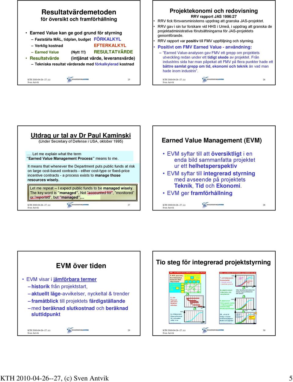 Earned Value (Nytt!