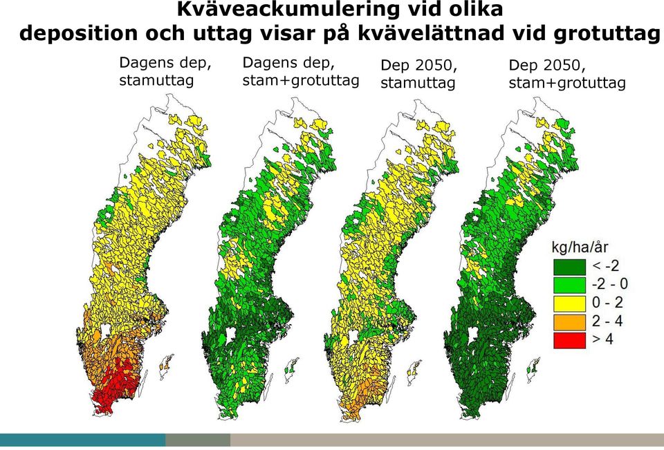 Dagens dep, stamuttag Dagens dep,