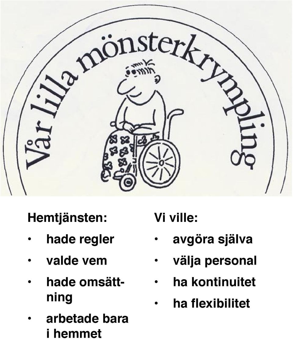 hemmet Vi ville: avgöra själva välja