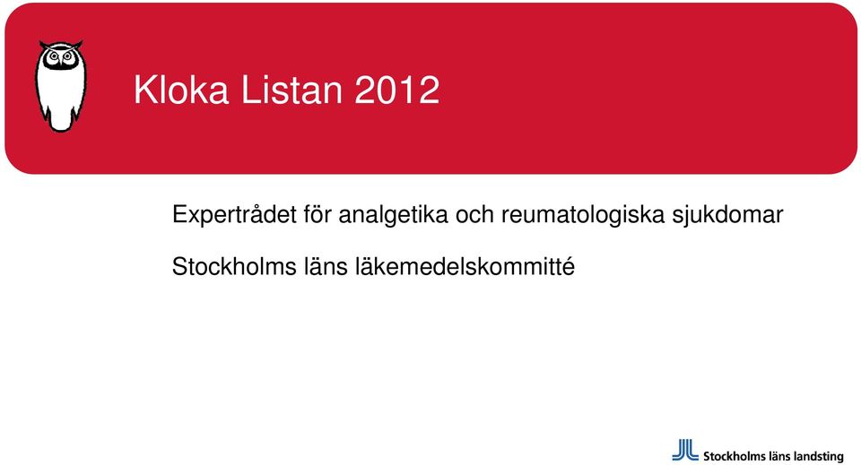 och reumatologiska