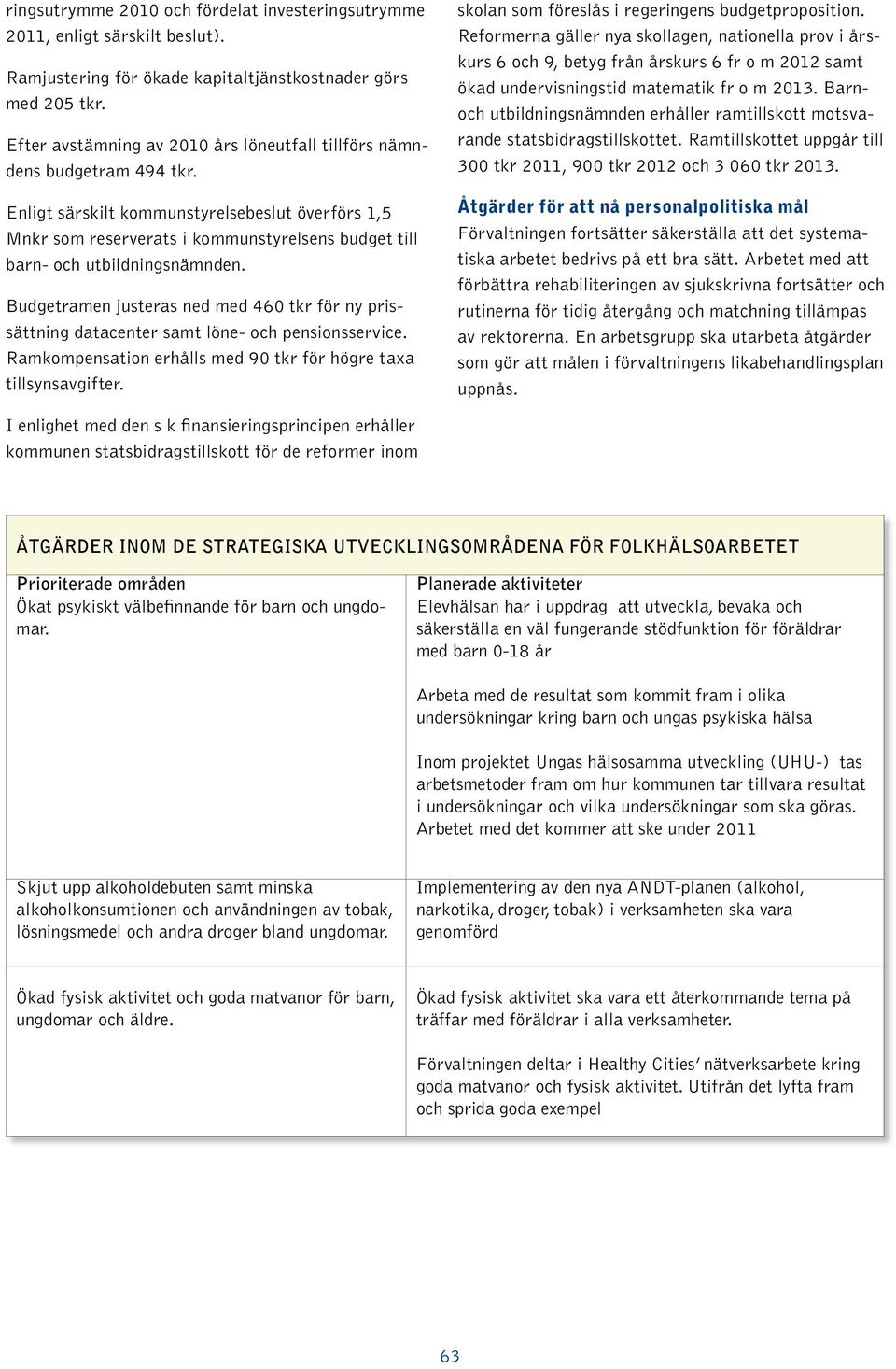 Enligt särskilt kommunstyrelsebeslut överförs 1,5 Mnkr som reserverats i kommunstyrelsens budget till barn- och utbildningsnämnden.