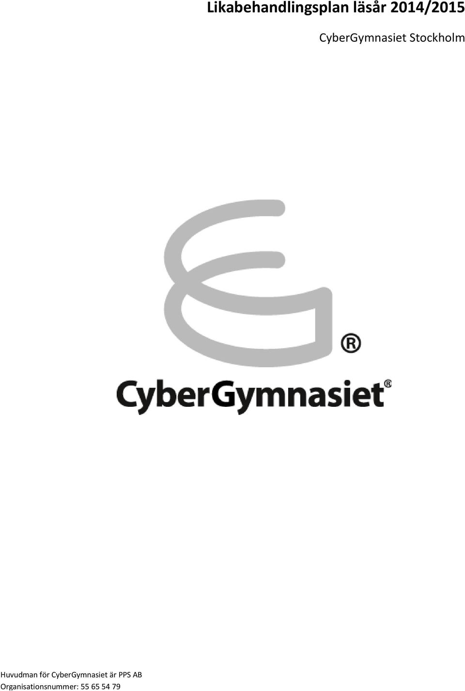 CyberGymnasiet är PPS AB