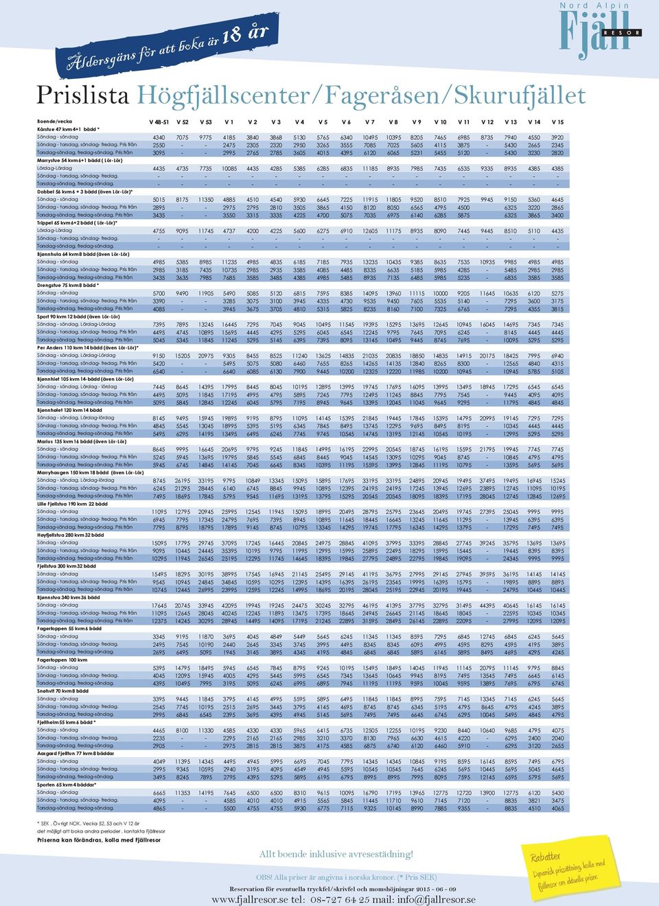 Pris från 2550 - - 2475 2305 2320 2950 3265 3555 7085 7025 5605 4115 3875-5430 2665 2345 Torsdag-söndag, fredag-söndag.