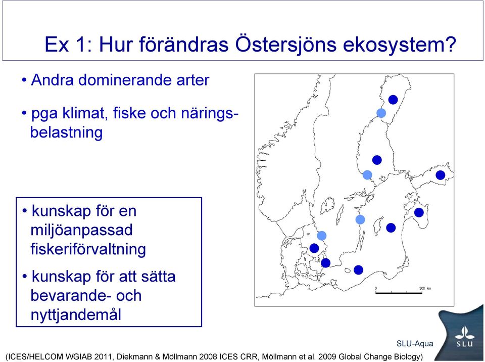 en miljöanpassad fiskeriförvaltning kunskap för att sätta bevarande- och