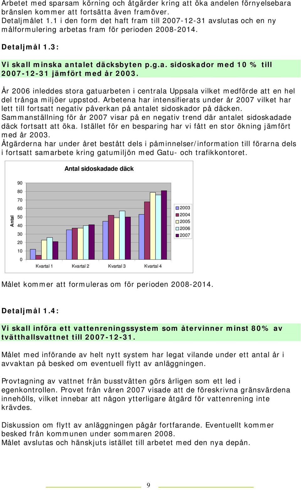 År 2006 inleddes stora gatuarbeten i centrala Uppsala vilket medförde att en hel del trånga miljöer uppstod.