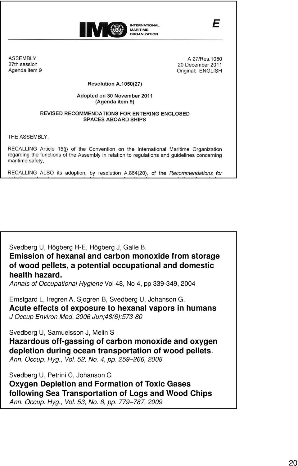 Acute effects of exposure to hexanal vapors in humans J Occup Environ Med.