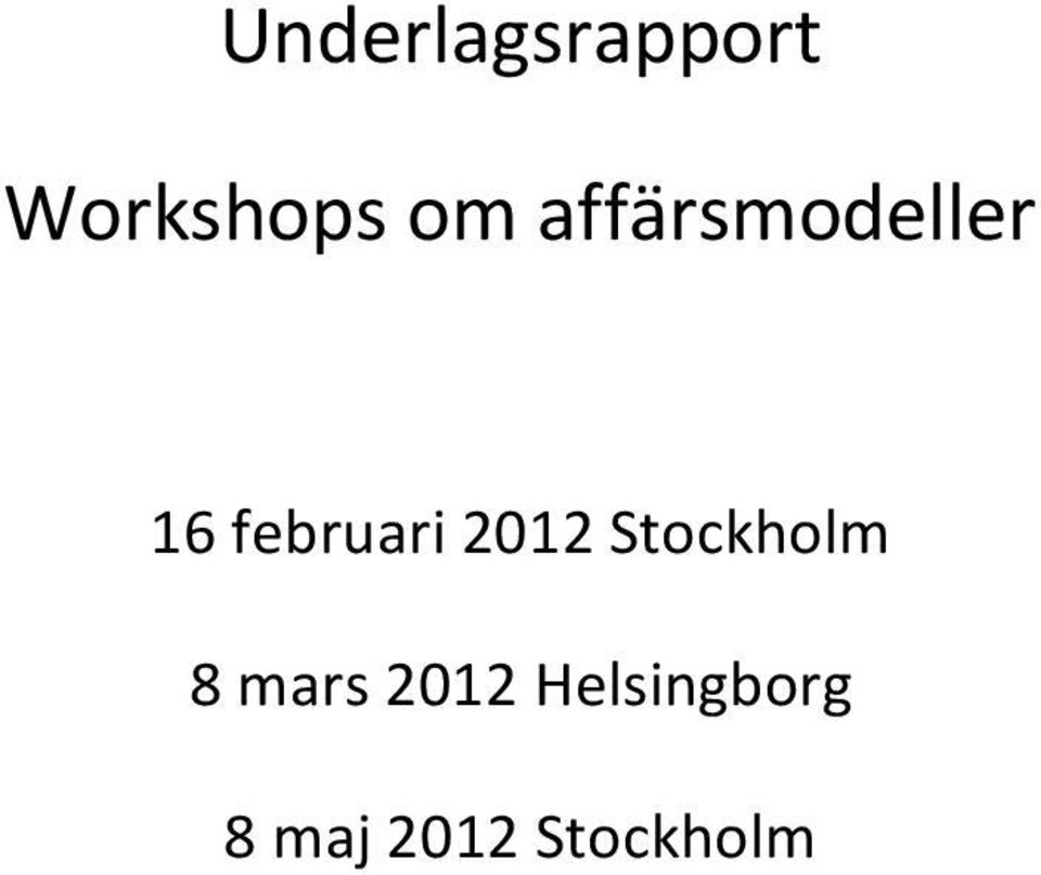 februari 2012 Stockholm 8