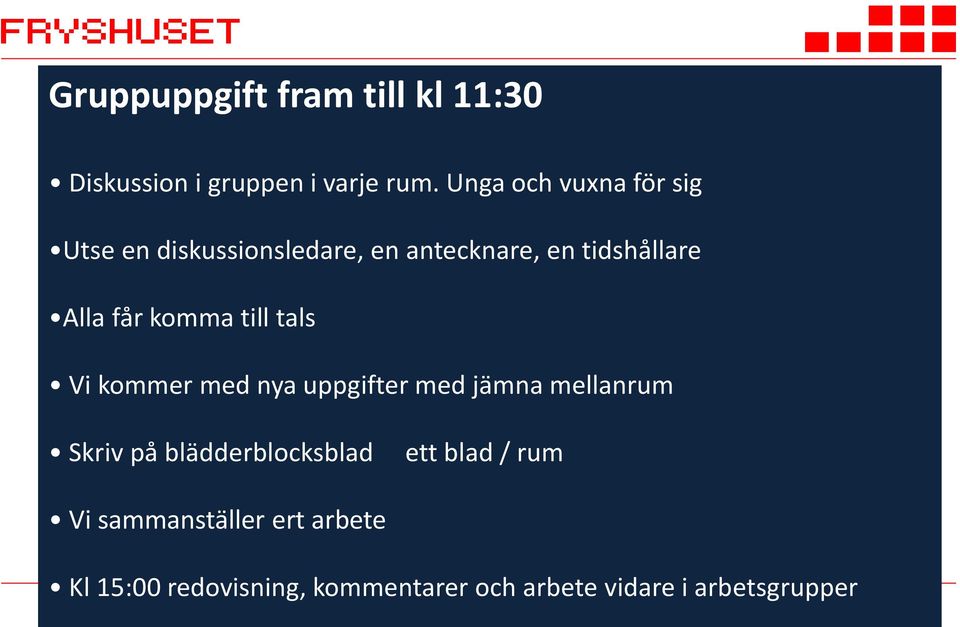 komma till tals Vi kommer med nya uppgifter med jämna mellanrum Skriv på