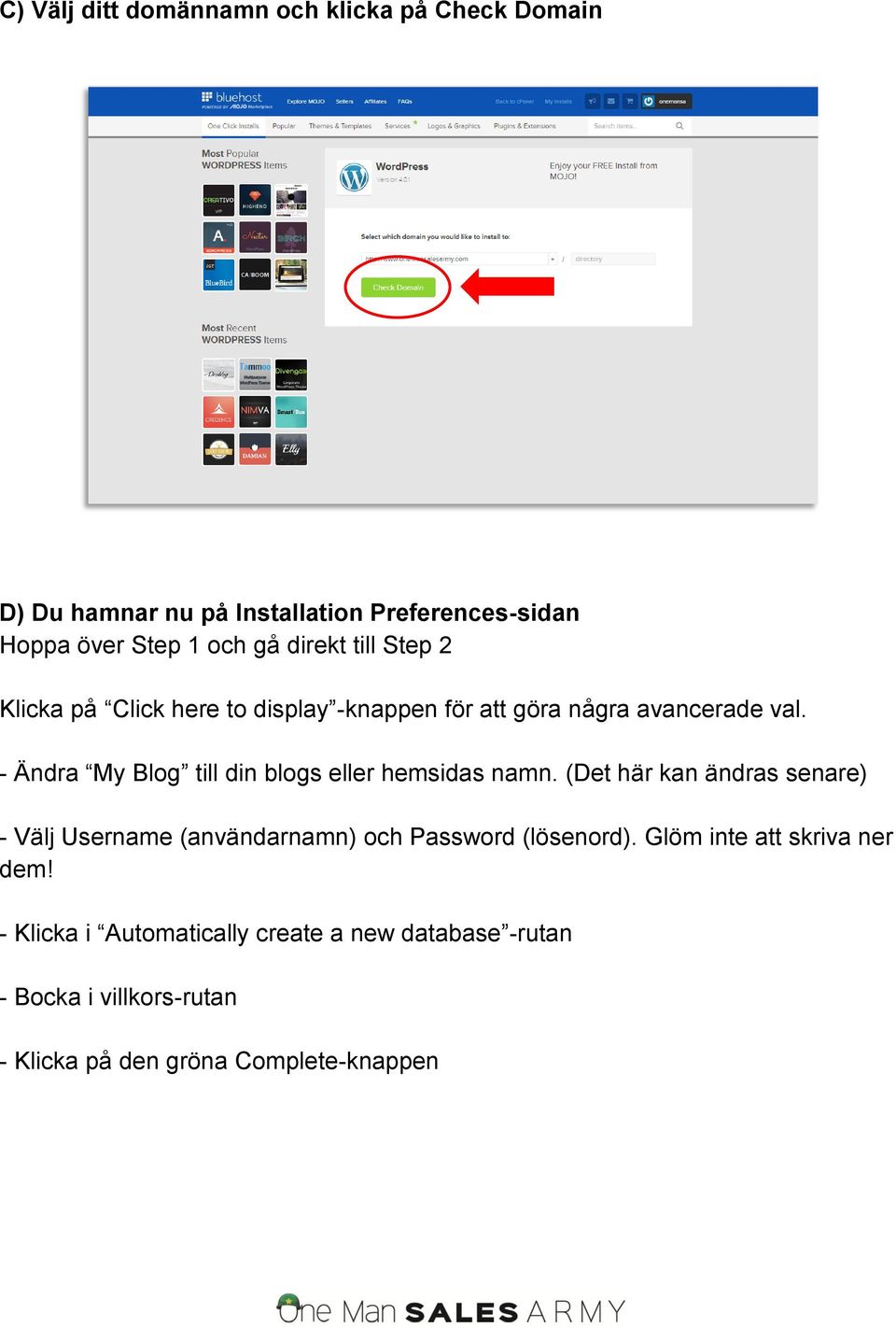 - Ändra My Blog till din blogs eller hemsidas namn.