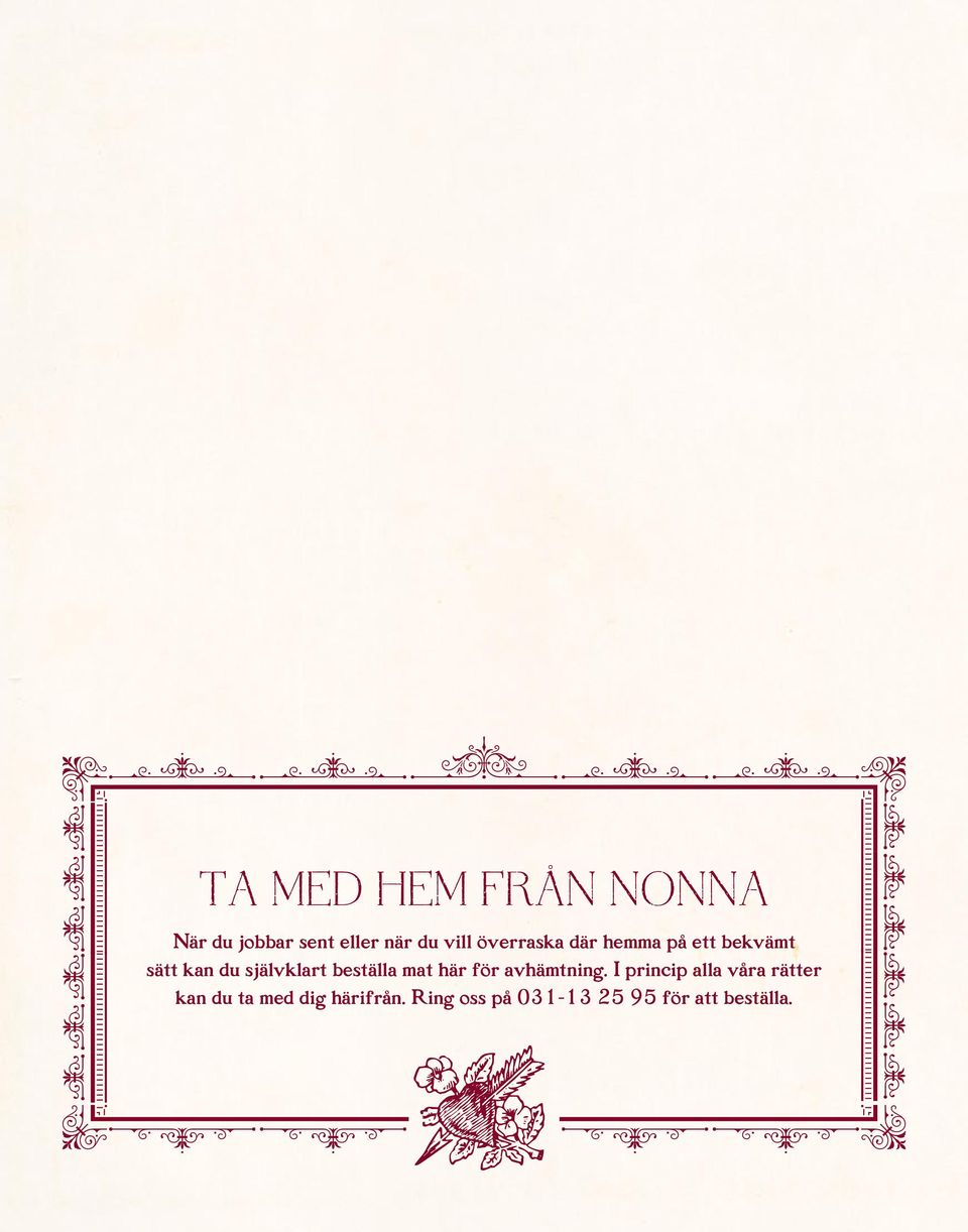 beställa mat här för avhämtning.