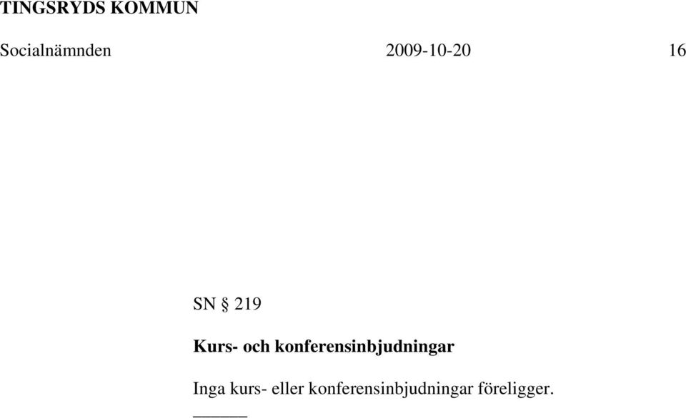 konferensinbjudningar Inga