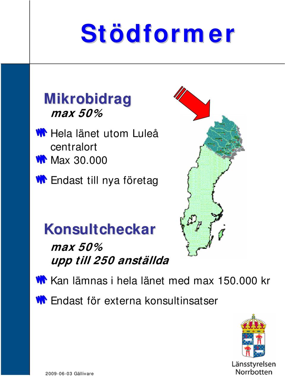 000 Endast till nya företag Konsultcheckar max 50% upp