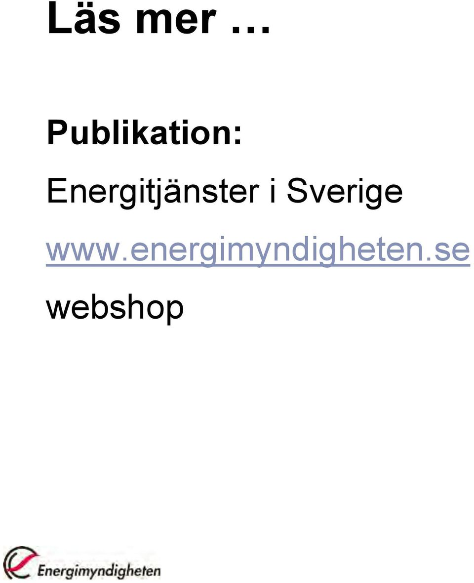 Energitjänster i