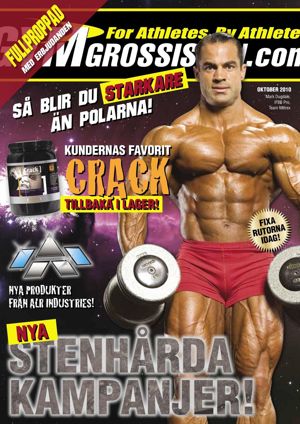 OKTOBER 2010 Mark Dugdale, IFBB Pro, Team Nutrex