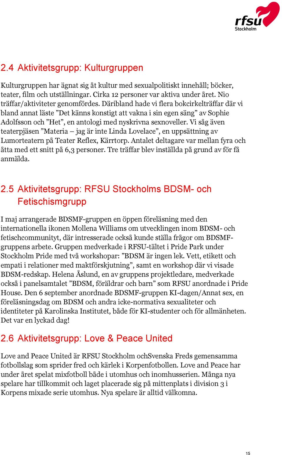 Däribland hade vi flera bokcirkelträffar där vi bland annat läste Det känns konstigt att vakna i sin egen säng av Sophie Adolfsson och Het, en antologi med nyskrivna sexnoveller.