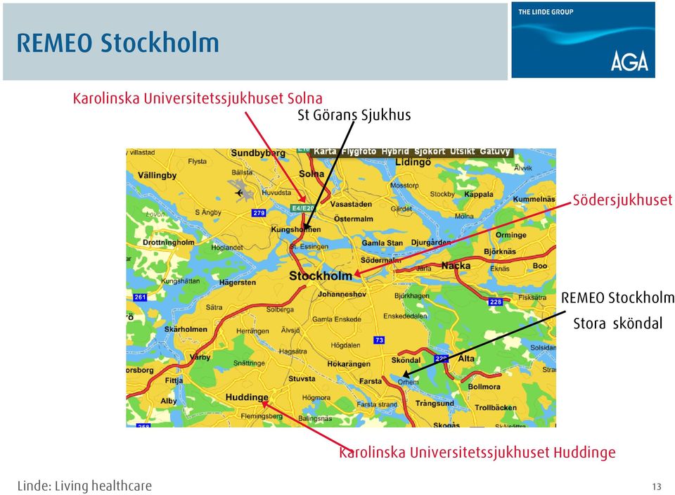 Södersjukhuset REMEO Stockholm Stora sköndal