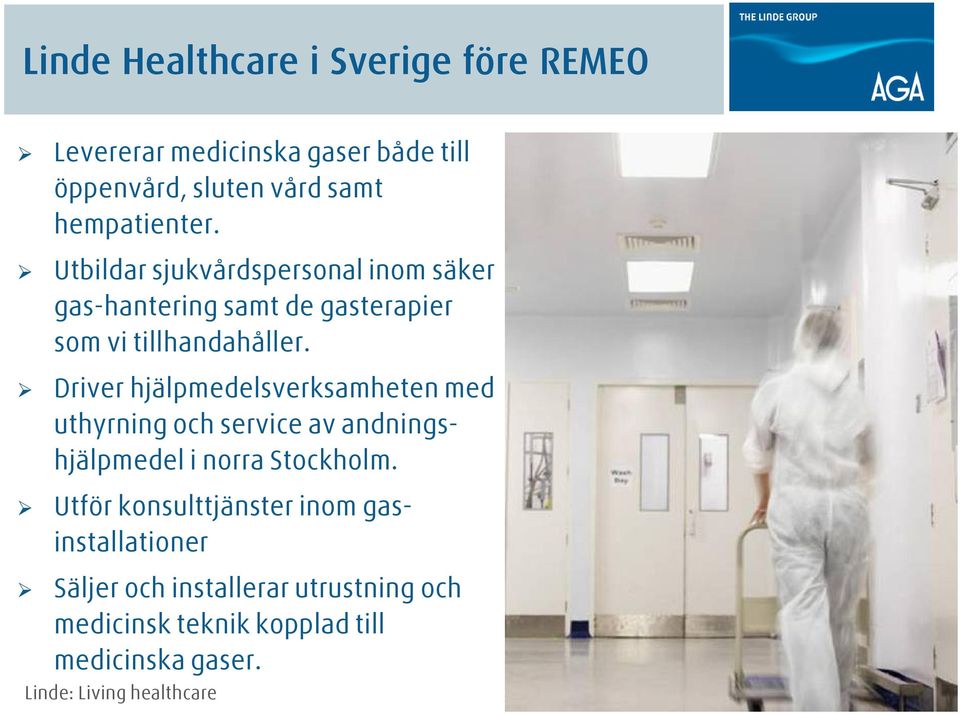 Driver hjälpmedelsverksamheten med uthyrning och service av andningshjälpmedel i norra Stockholm.