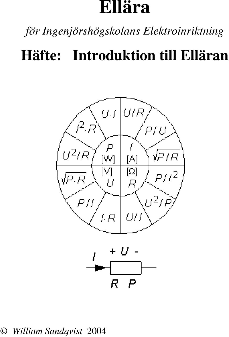 Elektroinriktning Häfte: