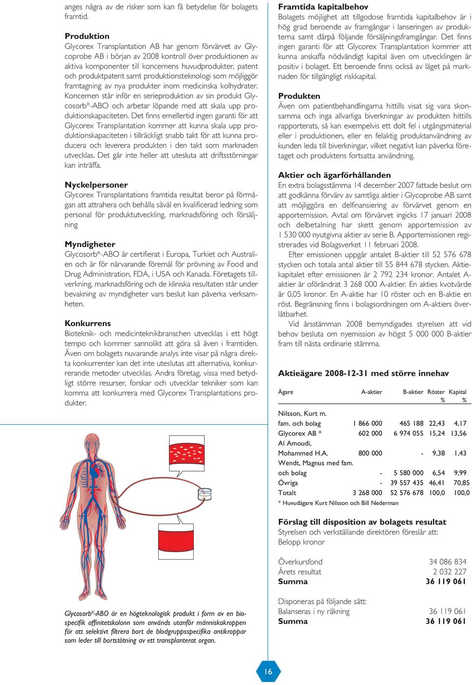 samt produktionsteknologi som möjliggör framtagning av nya produkter inom medicinska kolhydrater.