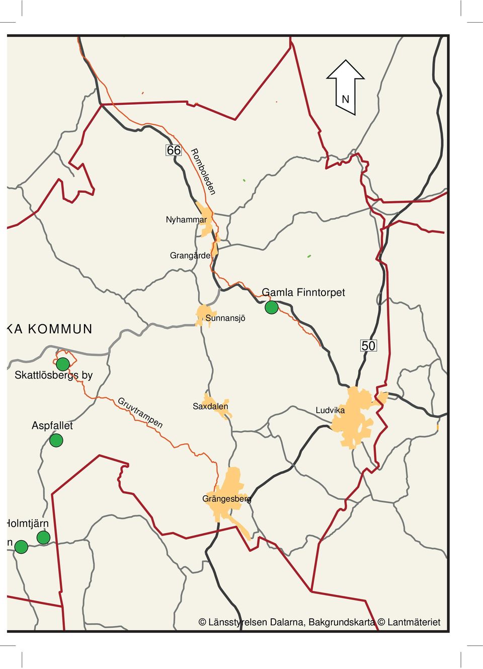 Aspfallet Saxdalen Ludvika Grängesberg Holmtjärn n