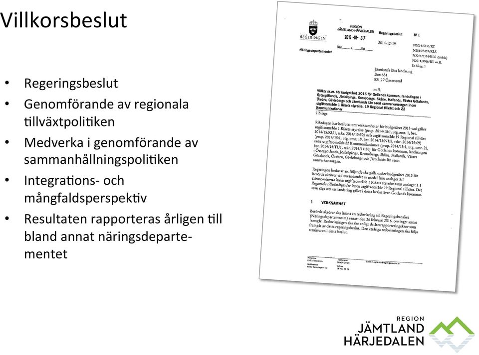 sammanhållningspolihken IntegraHons- och