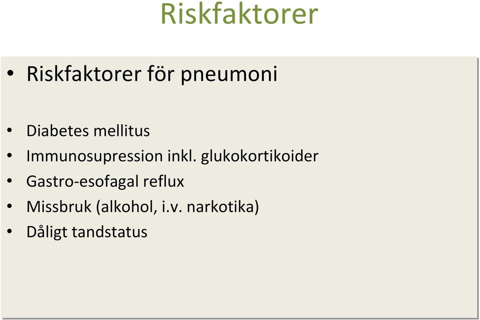 glukokortikoider Gastro esofagal reflux